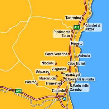 hotel Aci Castello: Dintorni di Catania