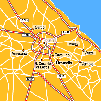 hotel Arnesano: Dintorni di Lecce