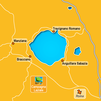 hotel Bracciano: Lago di Bracciano
