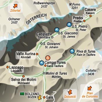 hotel Campo Tures: Valli di Tures e Aurina