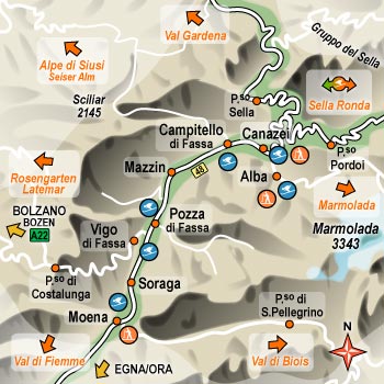 hotel Canazei: Val di Fassa