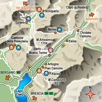 hotel Castione della Presolana: Val Camonica e Val di Scalve
