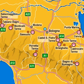 hotel Castrocaro Terme: Terme dell'Emilia Romagna