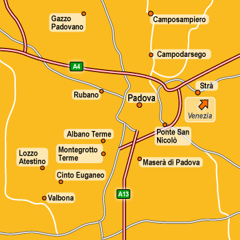 hotel Cinto Euganeo: Dintorni di Padova