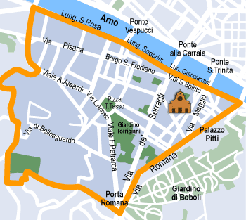 hotel Firenze: Santo Spirito