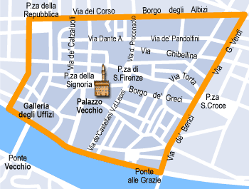 hotel Firenze: Uffizi
