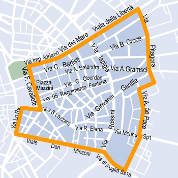 hotel Lecce: Quartiere Mazzini Lecce Est