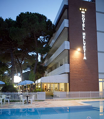 Hotel 3 stelle in Lignano Sabbiadoro Terme del Friuli Venezia Giulia - Helvetia