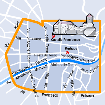 hotel Merano: Centro