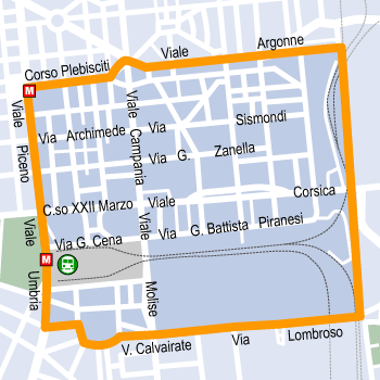 hotel Milano: Viale Corsica