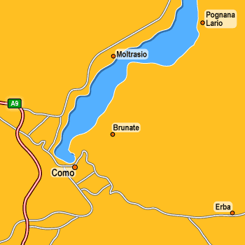 hotel Montano Lucino: Dintorni di Como