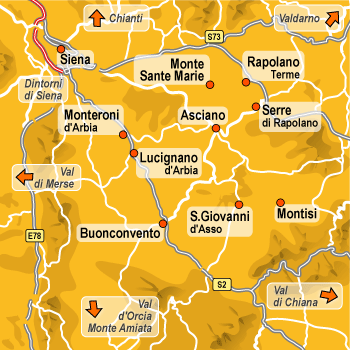 hotel Monteroni d'Arbia: Crete Senesi