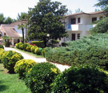 Hotel 3 stelle in Numana Costa Marchigiana - Giardino