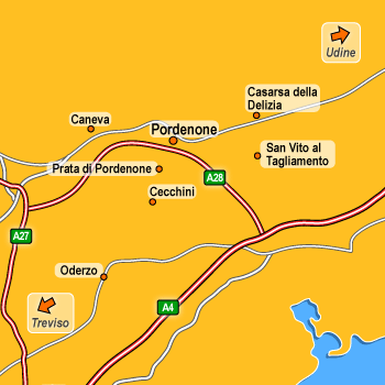 hotel Oderzo: Dintorni di Pordenone