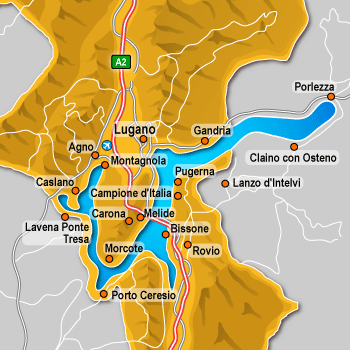 hotel Porlezza: Lago di Lugano