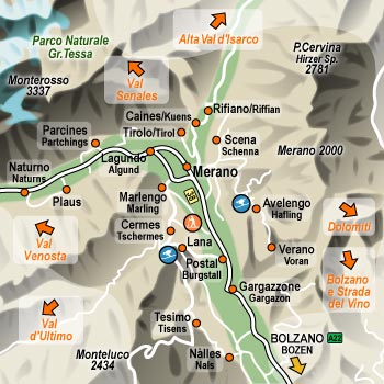 hotel Postal: Merano e dintorni