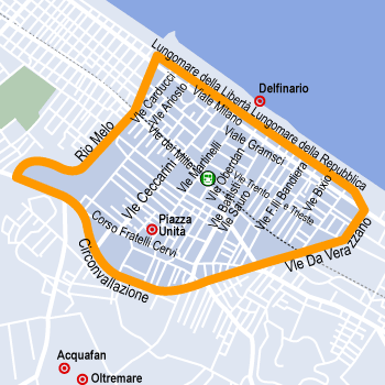 hotel Riccione: Centro