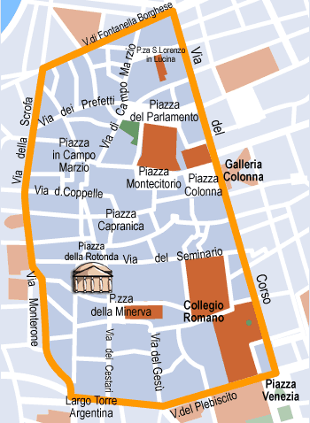 hotel Roma: Pantheon