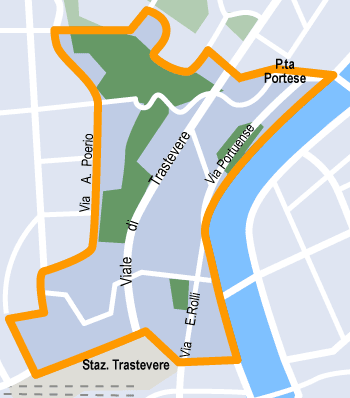 hotel Roma: Porta Portese