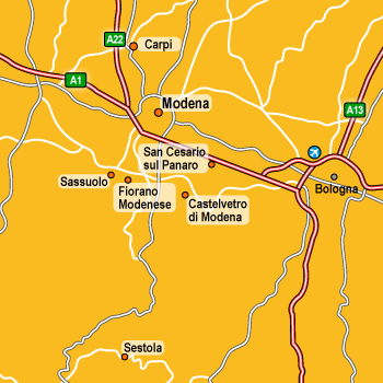 hotel San Cesario sul Panaro: Dintorni di Modena