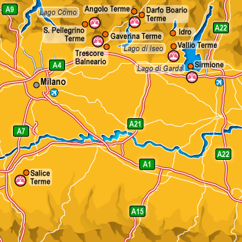 hotel San Pellegrino Terme: Terme della Lombardia
