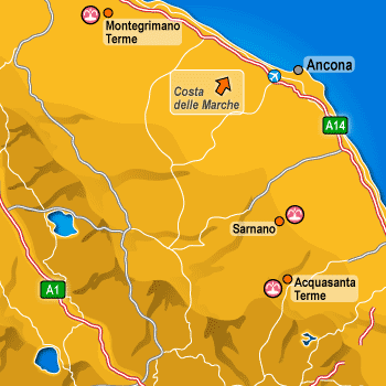 hotel Sarnano: Terme delle Marche