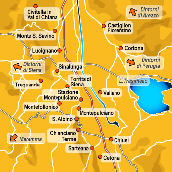 hotel Sarteano: Val di Chiana