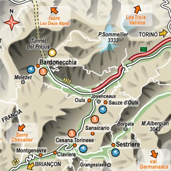 hotel Sestriere: Val di Susa