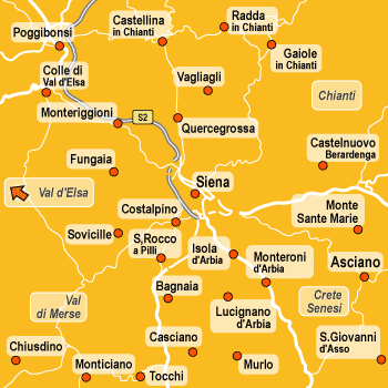 hotel Siena: Dintorni di Siena