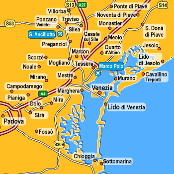 hotel Silea: Dintorni di Venezia