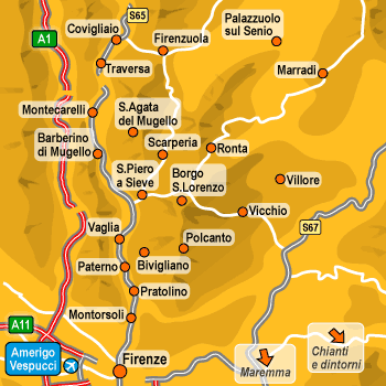 hotel Vaglia: Mugello