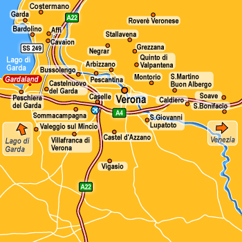 hotel Valeggio sul Mincio: Dintorni di Verona
