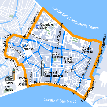 hotel Venezia: Castello Ovest