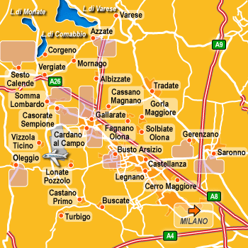 hotel Vergiate: Aeroporto di Milano Malpensa
