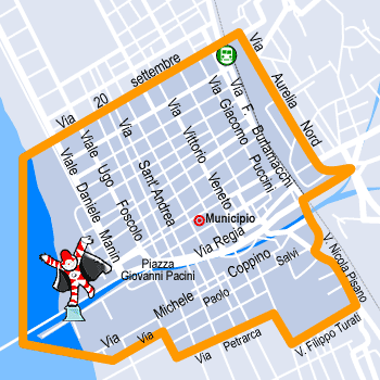 hotel Viareggio: Darsena